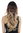 Perücke Lace-Front Teil-Monofilament lang wellig Ombre Braun Blond RGF-7115-MF-4T/R3437