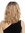 Perücke Lace-Front schulterlang wild gewellt Ombre Balayage Braun Blond RGF-7396-LF-DR3364T