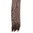 Weft tress of synthetic hair sleek for wig extension making length 30 width 98 inches medium brown