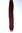 Weft tress of synthetic hair sleek for wig extension making length 30 width 98 inches garnet red