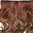 Clip-in Haarverlängerung Hinterkopf breit lockig Ombre Dunkelblond Kupferblond CMT-863-060TT27