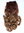 Clip-in Haarverlängerung Hinterkopf breit lockig Ombre Kupferbraun Dunkelblond CMT-863-30TT26