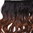 Clip-in Haarverlängerung Hinterkopf breit lockig Ombre Dunkelbraun Kupferbraun CMT-863-4001BTT30
