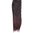 Weft tress of synthetic hair sleek for wig extension making length 30 width 98 inches mahogany brown