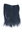 Weft tress of synthetic hair sleek for wig extension hair length 20inches tress ashen blue black mix