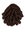 Haarteil Zopf Spirallocken Viktorianisch Mahagonie Braun 2213-HT-33