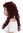 Lady Wig very long curled curly curls garnet red