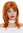 Lady Wig shoulder-length medium long layered straight hair orange
