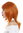 Lady Wig shoulder-length medium long layered straight hair orange