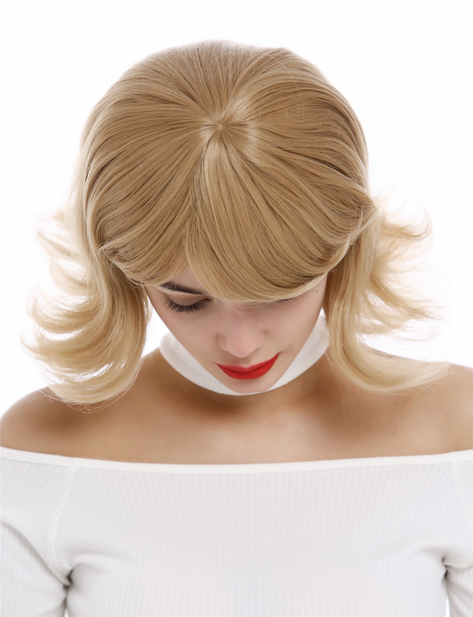blonde 90s wig