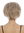 Lady Wig short frayed and naughty Pixie cut blond with silver strands highlights