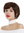 Lady Wig short frayed and naughty Pixie cut chestnut coloured brown auburn mix