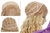 Lady wig lace-front handmade very long voluminous coiling curls ringlets curled blond bleaching tips