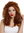 Lady Wig long very curly voluminous curls curled copper red and goldblond mix