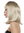 Longbob Lady wig shoulder length sleek femme fatale clavi cut bangs ombre dark brown to blond
