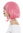 Short lady quality wig wavy bob concave tips pink Cosplay