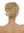 Short Wig Human Hair unisex women men wvay wild Pixie cut ashblond with platinum blonde highlights