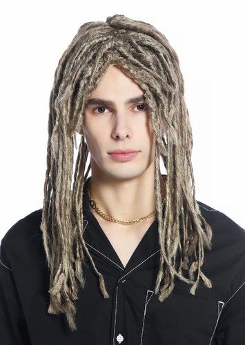 CW-015 Halloween Carnival Wig Men Women Unisex Rasta Dreadlocks Beach Hippie  Blond