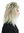 CW-032 Wig long straight but voluminous teased mullet mixed blond 80s Hardrock Heavy Metal look