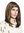 CW-047-HT0928 wig men women medium shoulder length smooth light brown Gigolo handsome Dorian Adonis