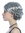 Perücke ältere Dame kurz grau glatt Locken im Nacken 215221-FR63-103