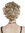 215222-FR82A Wig for Halloween Carnival Women Men short blond wavy quiff retro