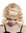 91734-ZA02 Women's Wig Halloween Carnival Beehive Rockabilly Blond 50's Retro
