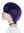 Perücke kurz glatt Scheitel dunkel Violett Lila Mix Cosplay SZL0855-FP20/3737