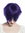 SZL0855-FP20/3737 Wig Ladies Wig Cosplay unisex short straight parting dark violett purple mix
