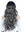 ZM-1029-GRYR1B Ladies' Wig very long slightly curled middle-parting ombre black to grey