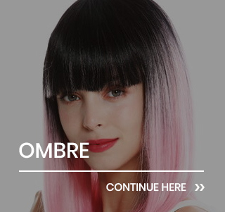 Ombre lady wigs