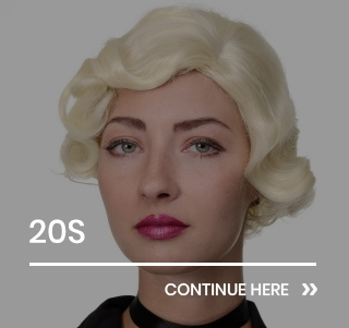 20s and 30s style Lady Wigs