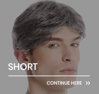 short men's wigs