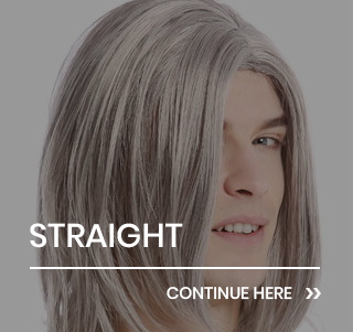 Straight men wigs