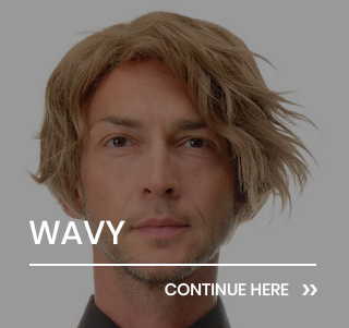 Wavy men wigs