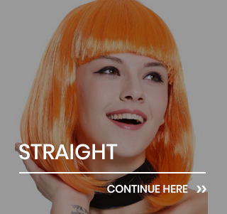 Straight party wigs
