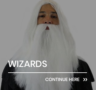 Wizard wigs with long beards