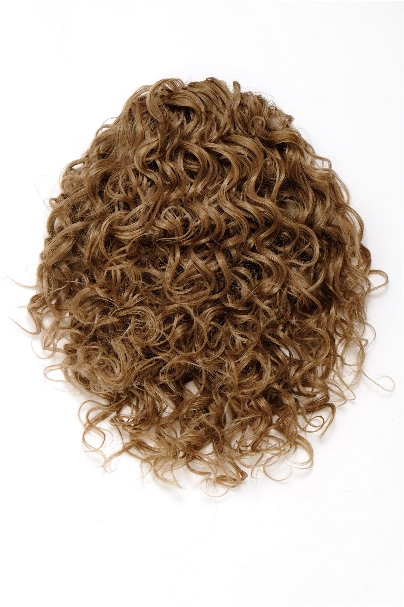 Hairpiece Ponytail with 2 combs/clips & elastic draw string long full curls voluminous honey blond, view 3, WIG ME UP: Your Perücken Online Shop Ponytails, honey blonde, curled, shoulder-length