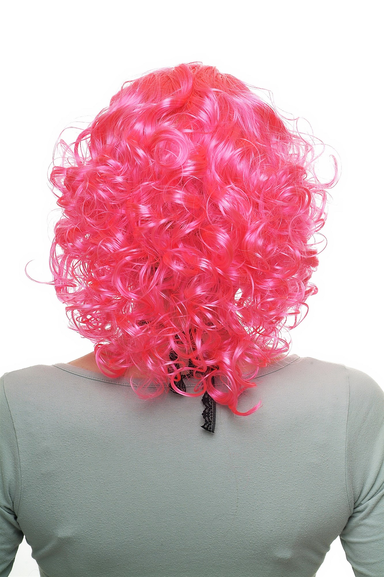 günstige Party Perücke, Perücke Pink Lolita Locken Schulterlang 68048-PC5, Ansicht 4, WIG ME UP: Ihr Perücken Online Shop lockige Party Perücke Pink schulterlange Haare für Damen