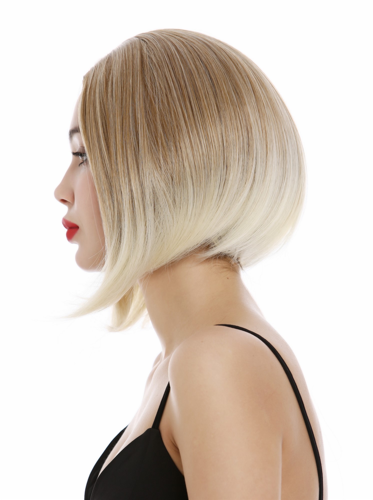 Quality Wigs, Ladies, blond mix, straight, short