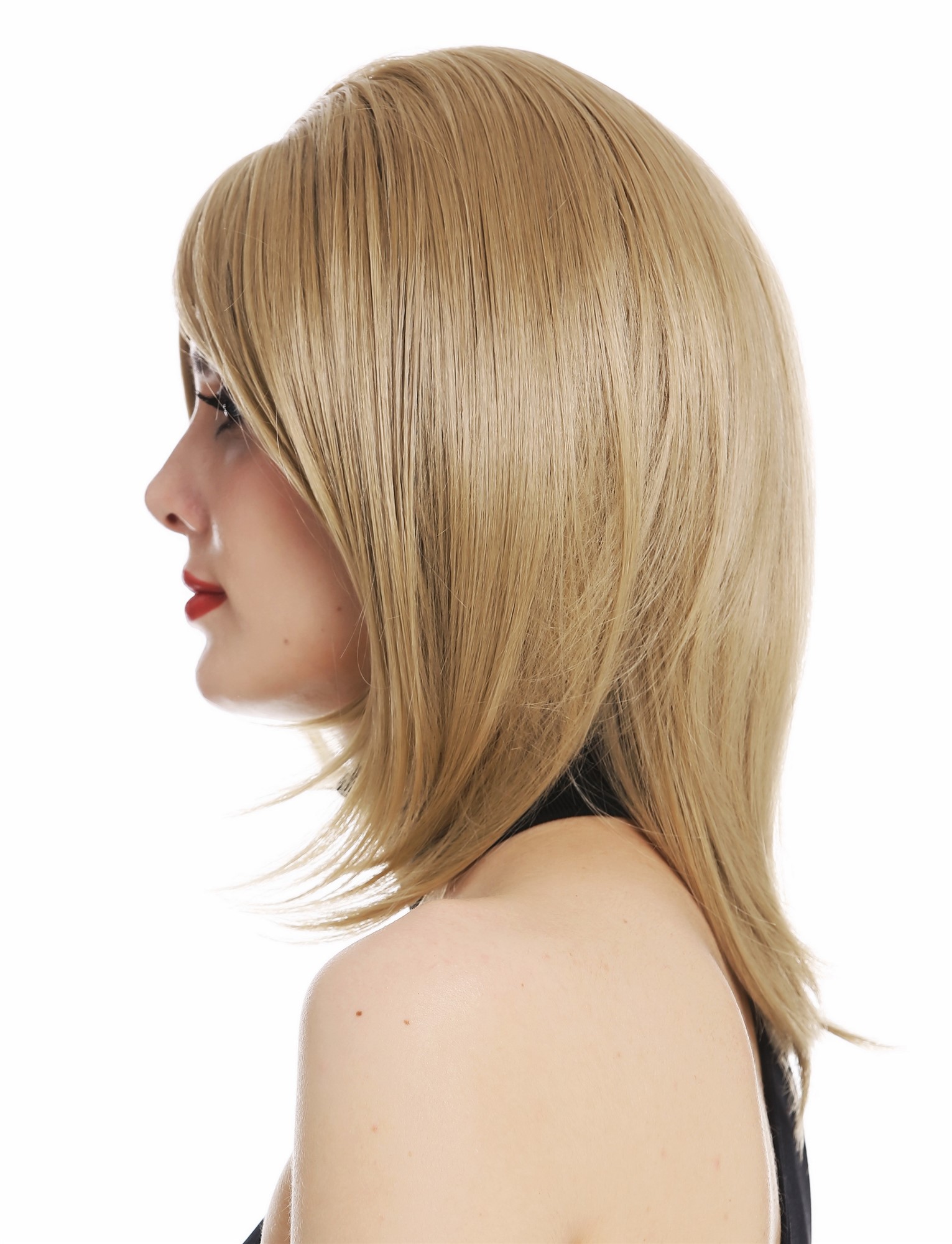 Women's wig short shoulder length long bob blonde medium blonde TYS-056D, view 2, WIG ME UP: Your Perücken Online Shop Quality Wigs, Ladies, medium blonde, straight, shoulder-length