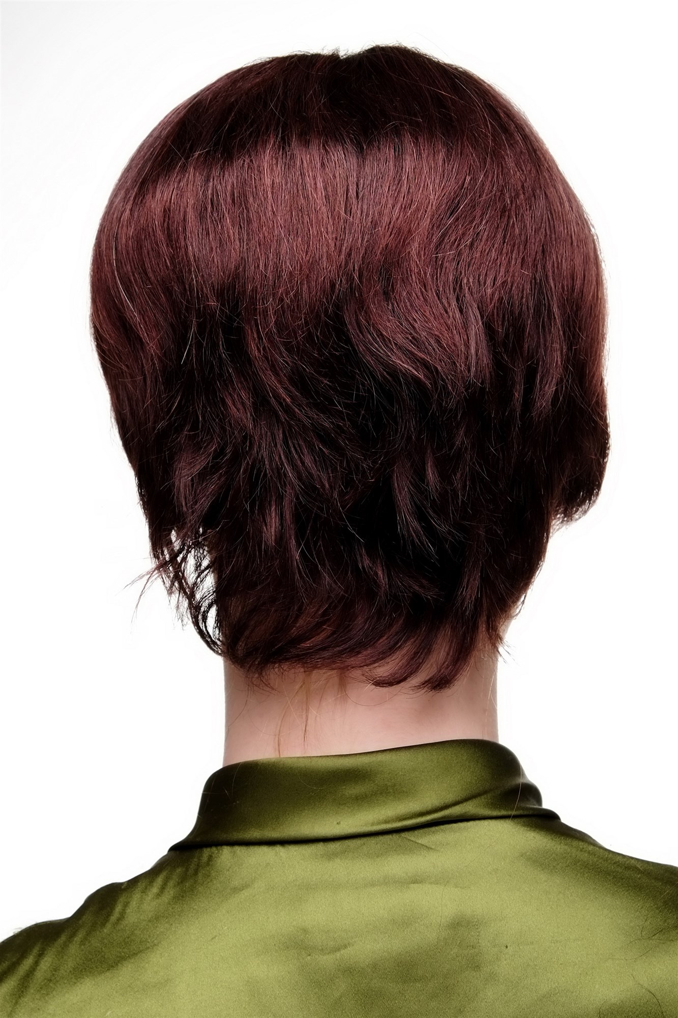 Lady women wig 100% Human hair short straight bob mahogany brown mix 8951HH, view 3, WIG ME UP: Your Perücken Online Shop Quality Wigs, Ladies, Brown, straight, short, 100% Human Hair