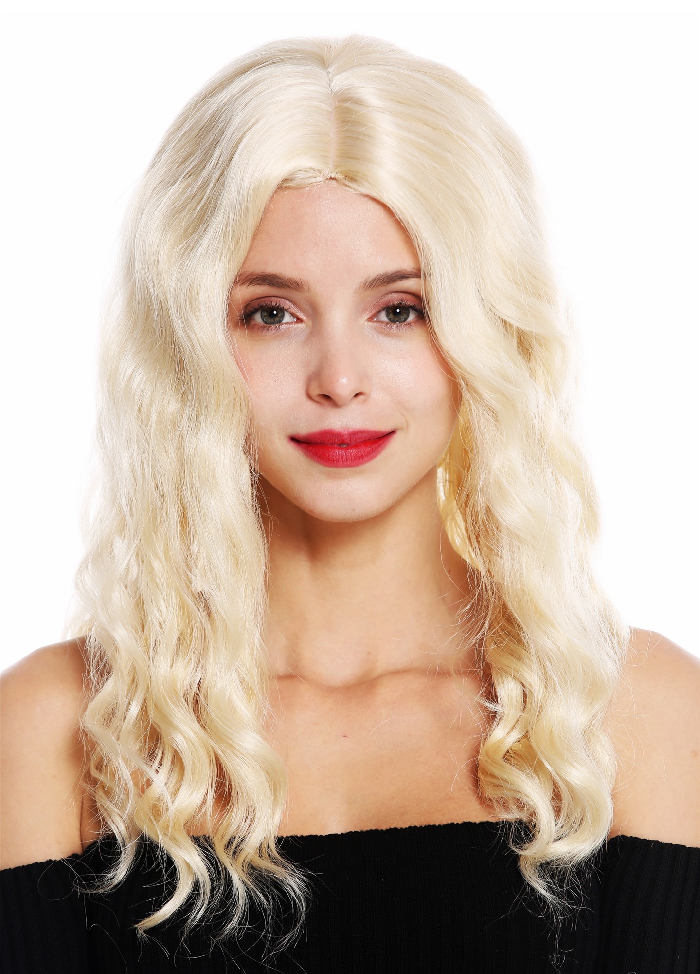 Quality Wigs, Ladies, light blonde, straight, long