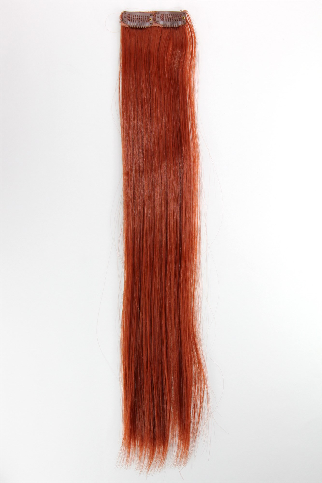 glatte Extensions Tizianrot 45 cm lang