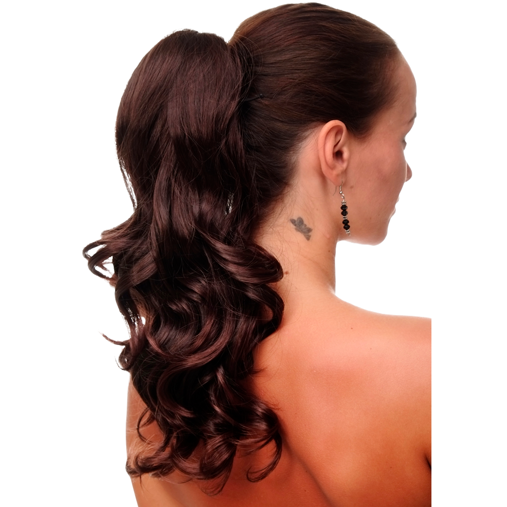 Category image for braids, hairpieces Brown, curly braid
