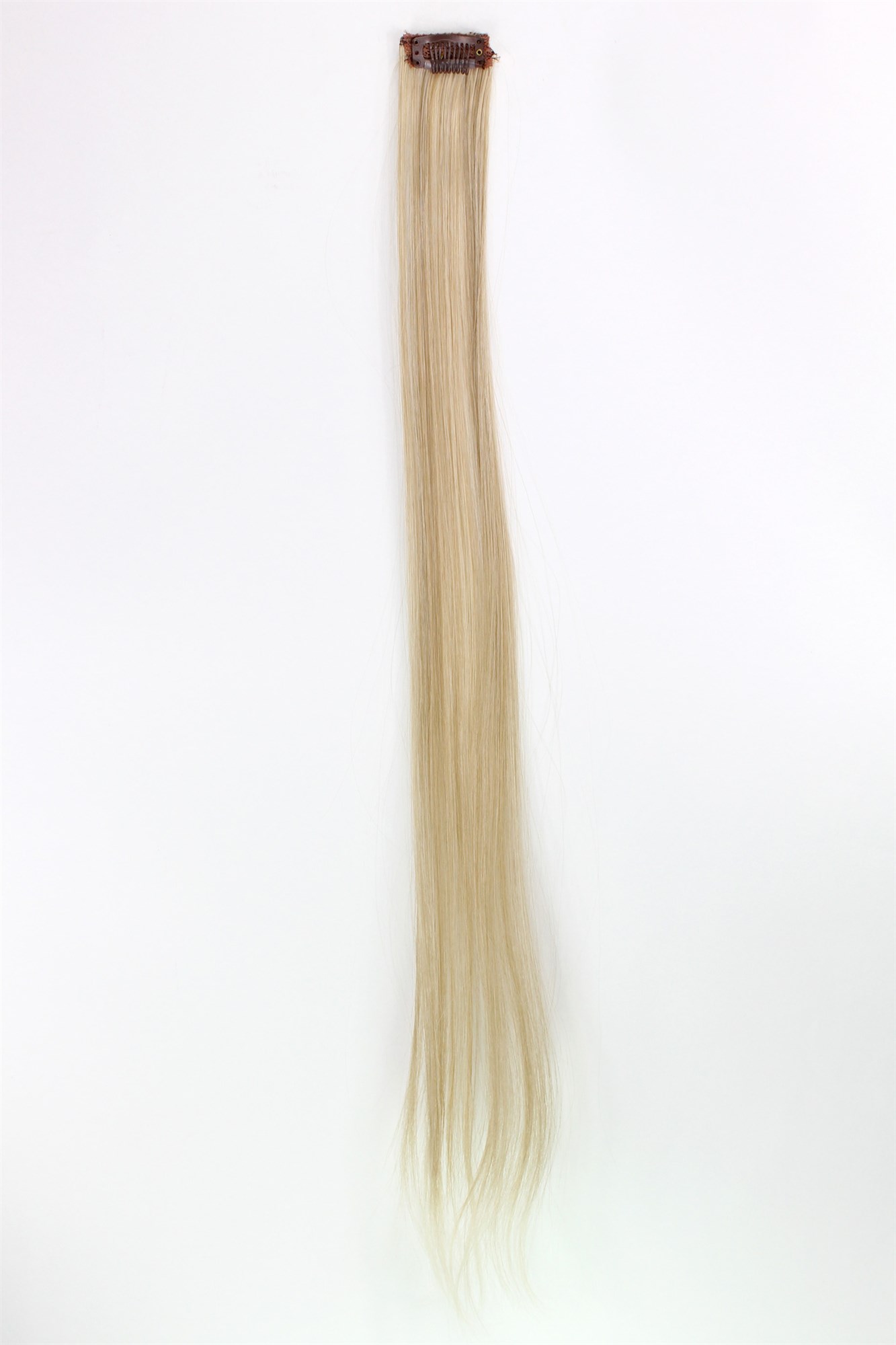 glatte Extensions Gold-Hell-Blond-Mix 63 cm lang