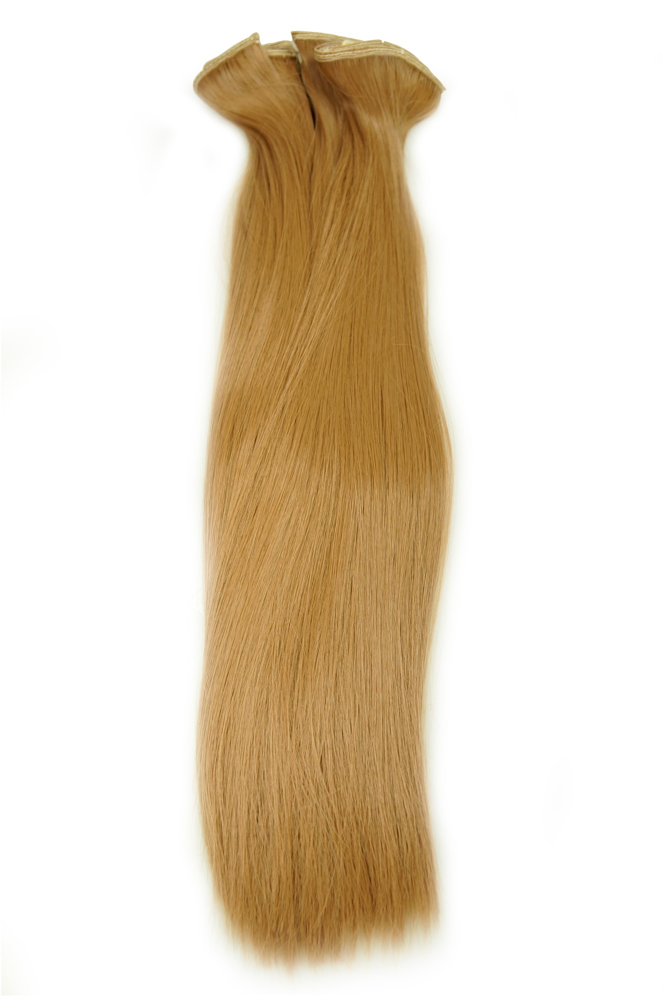 glatte Extensions Hellblond 40 cm lang