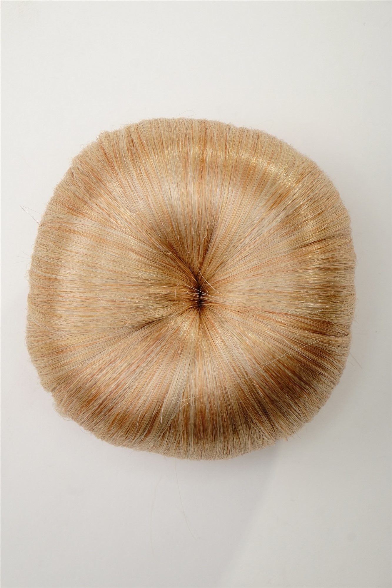 Dutt Haarknoten 50er 60er Gold-Blond N372-LG26, Ansicht 2, WIG ME UP: Ihr Perücken Online Shop glatter Dutt Haarteil Hellblond-Goldblond-Mix