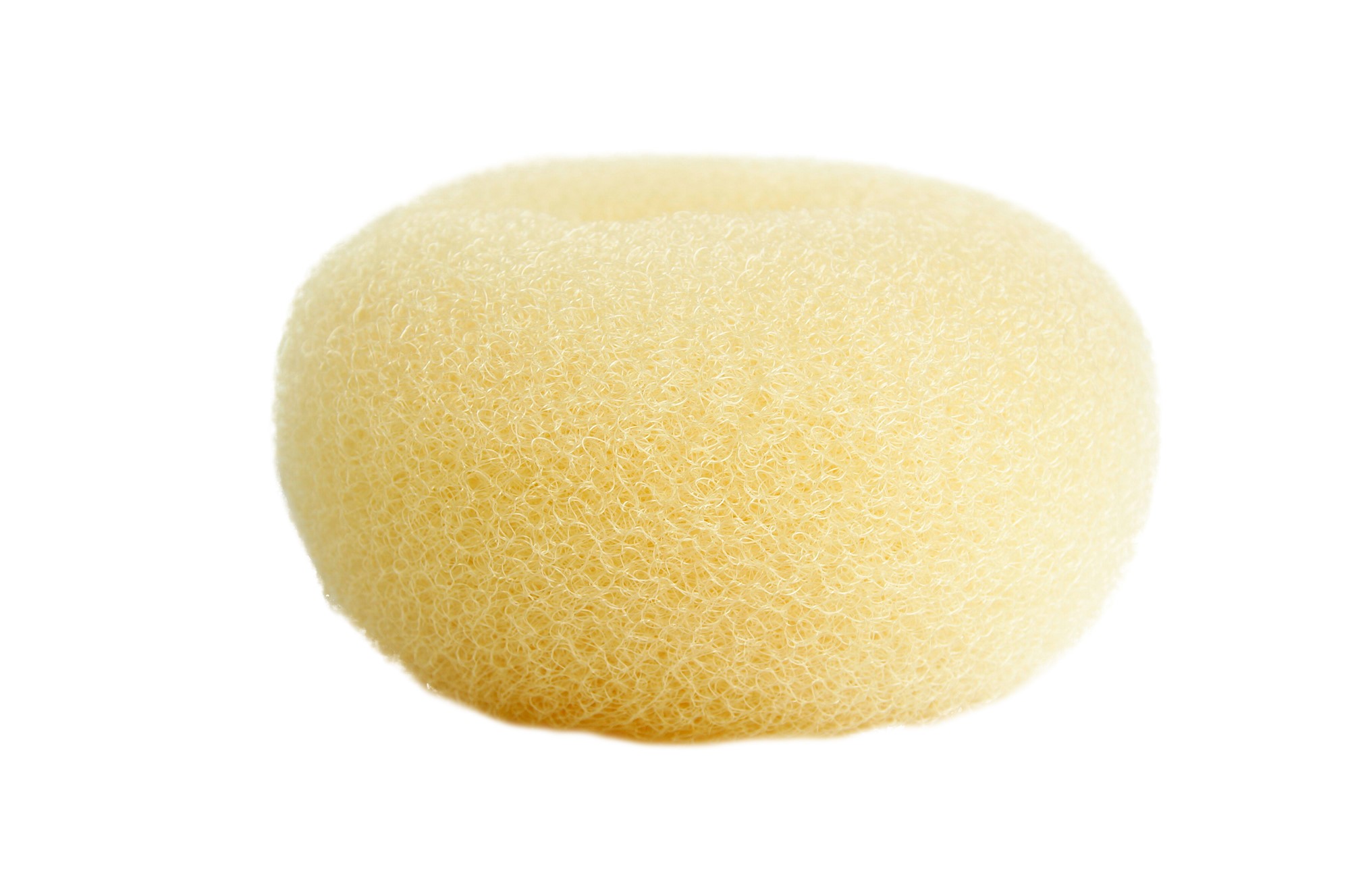 XXL Bun Cushion Donut as Base for Hairbun Hairknot blonde 6x3 inches RH-046, front view, WIG ME UP: Your Perücken Online Shop Hairnets, Bun Cushions & More, Blonde, straight, short