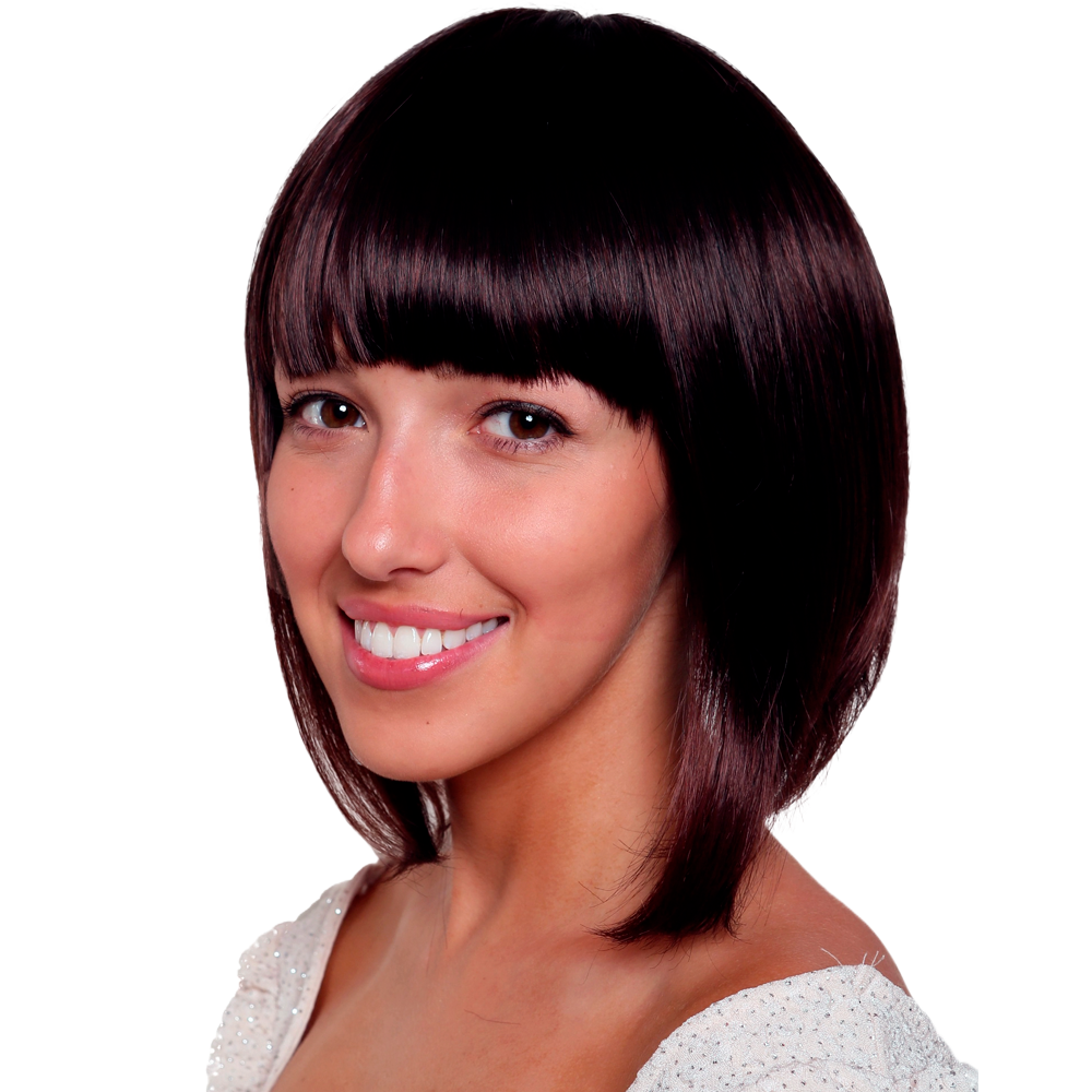 Category image Clavi Cut Red-brown women's wig with straight hair